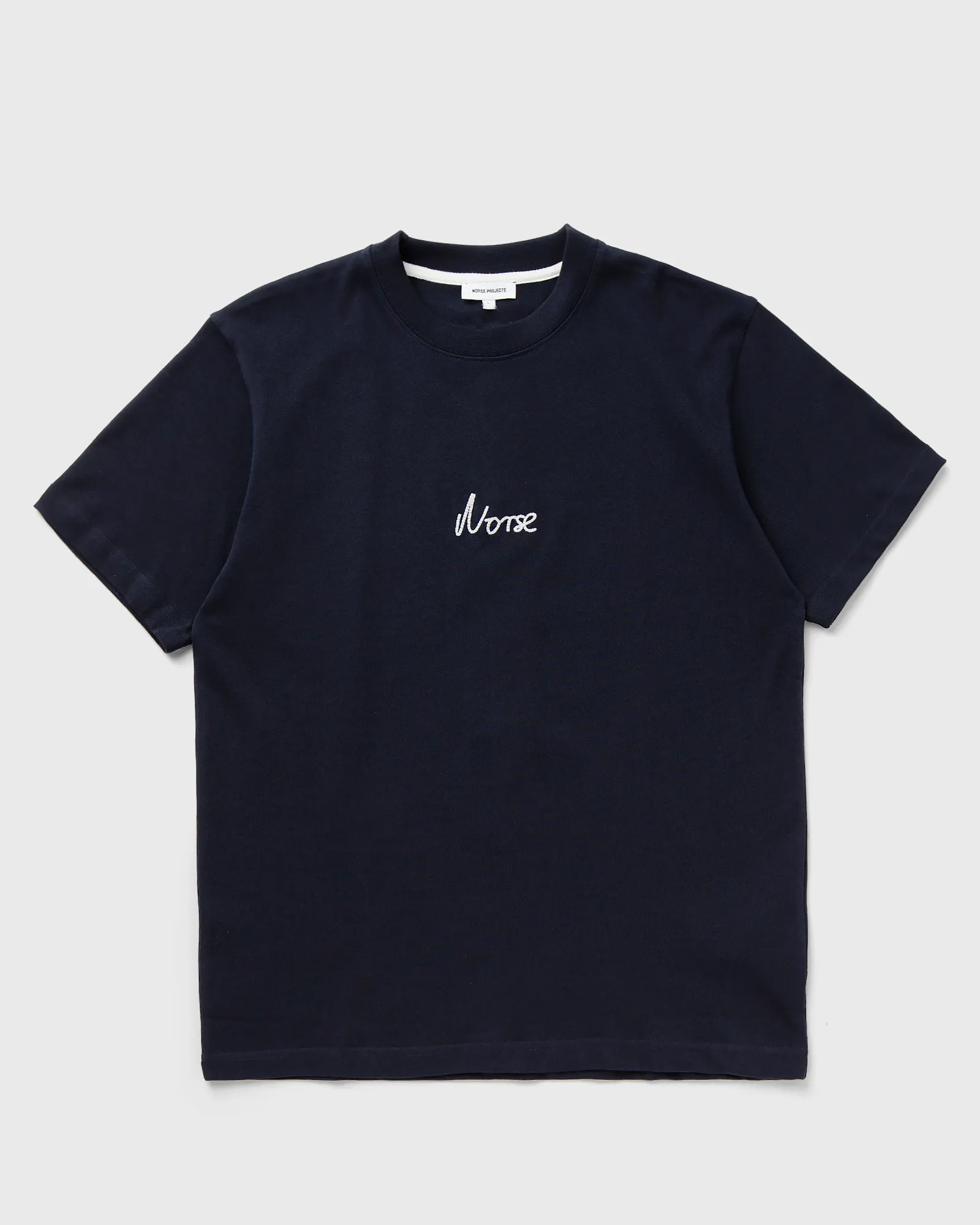 Norse Projects Johannes Organic Chain Stitch Logo T-shirt