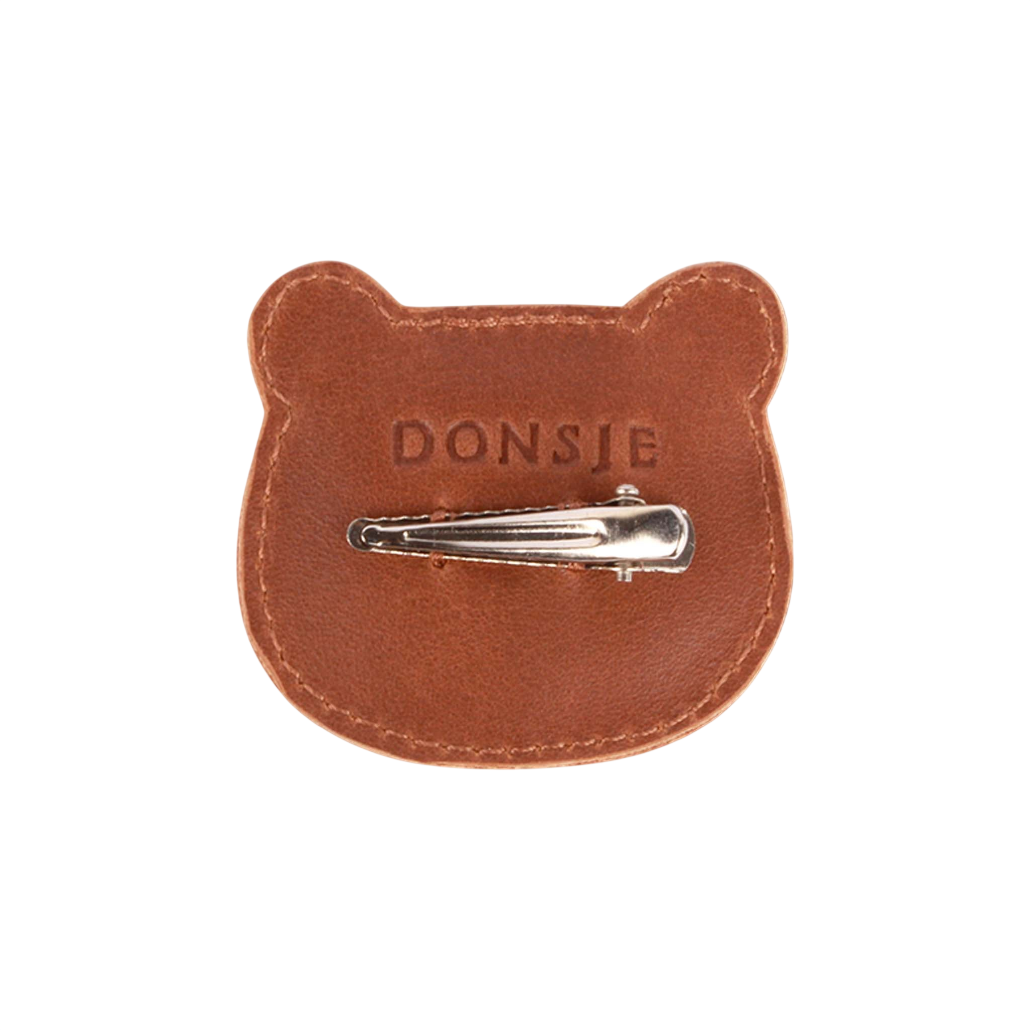 Haarklammer Josy Bear Cognac Classic