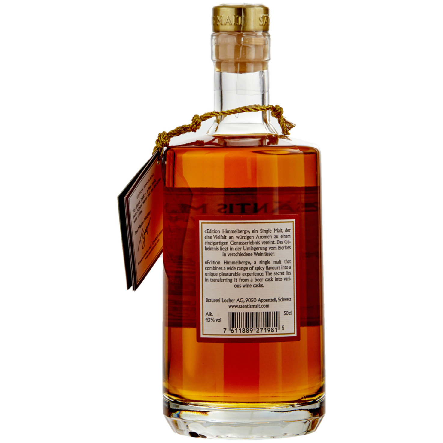 Säntis Malt Whisky Himmelberg -50cl