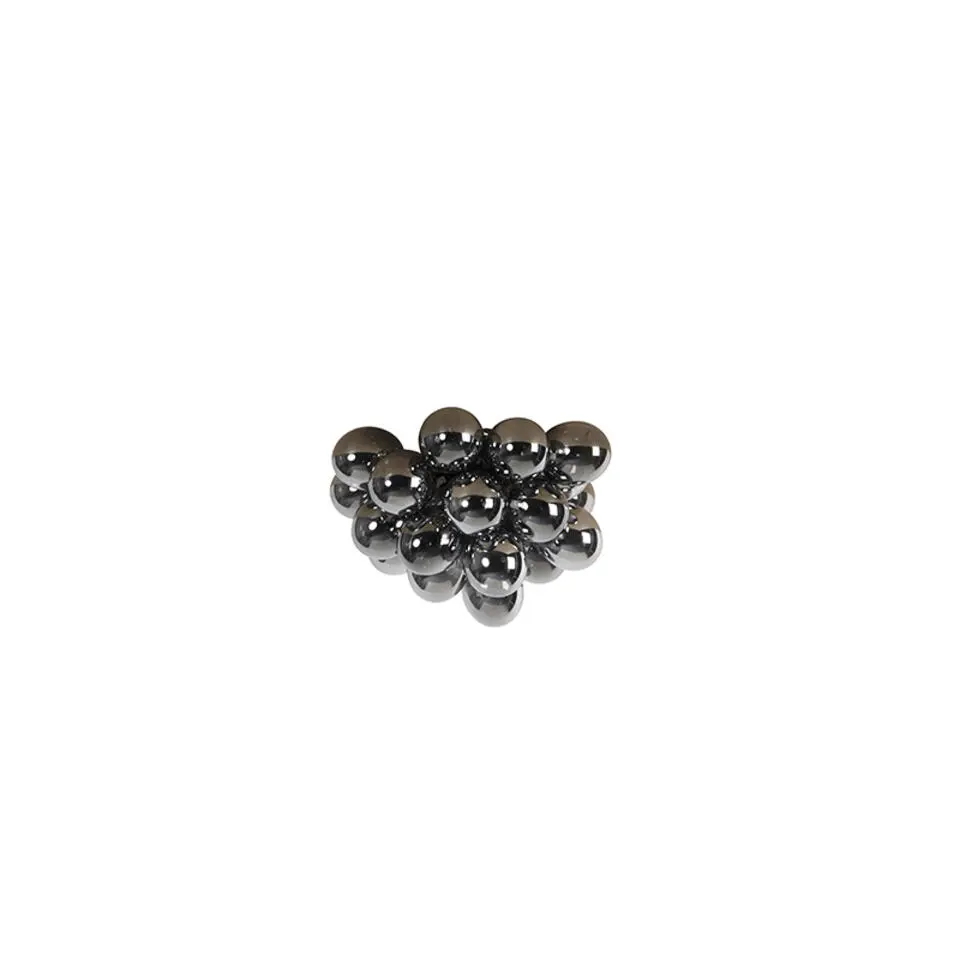 Qazqa plafondlampen uvas zwart g9