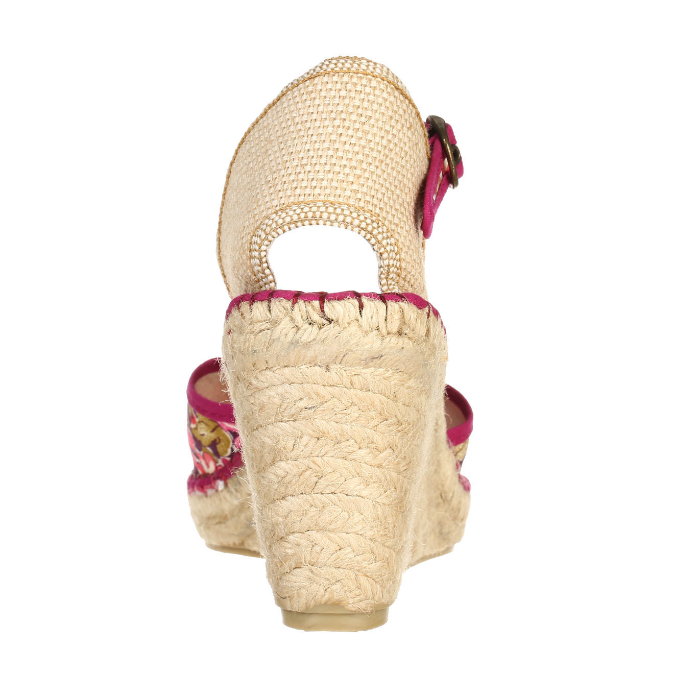Pare Gabia Espadrilles compensées Katy mauve Talon 9cm