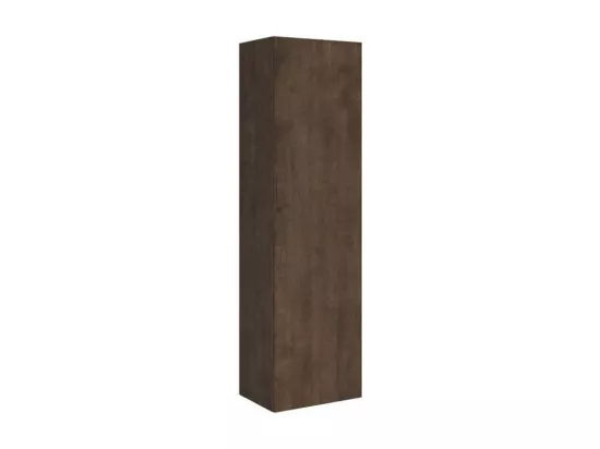 Armoire lit 160x190 avec canapé et colonne de rangement bois noyer Kanto-Couleur Microfibre 03