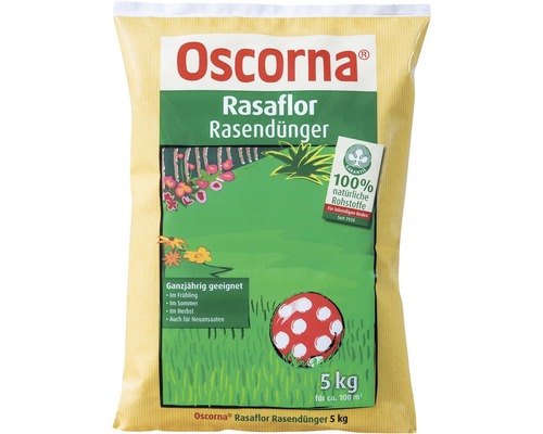 Oscorna Rasaflor organische gazonmeststof, 5 kg, 100 m²
