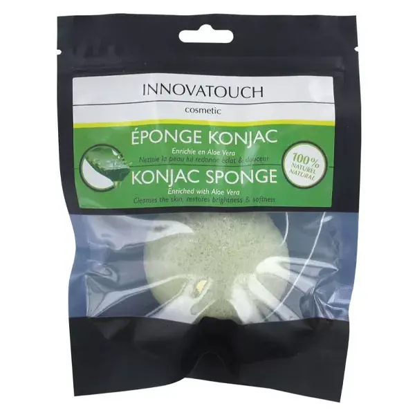 Esponja Konjac Innovatouch com Aloe Vera