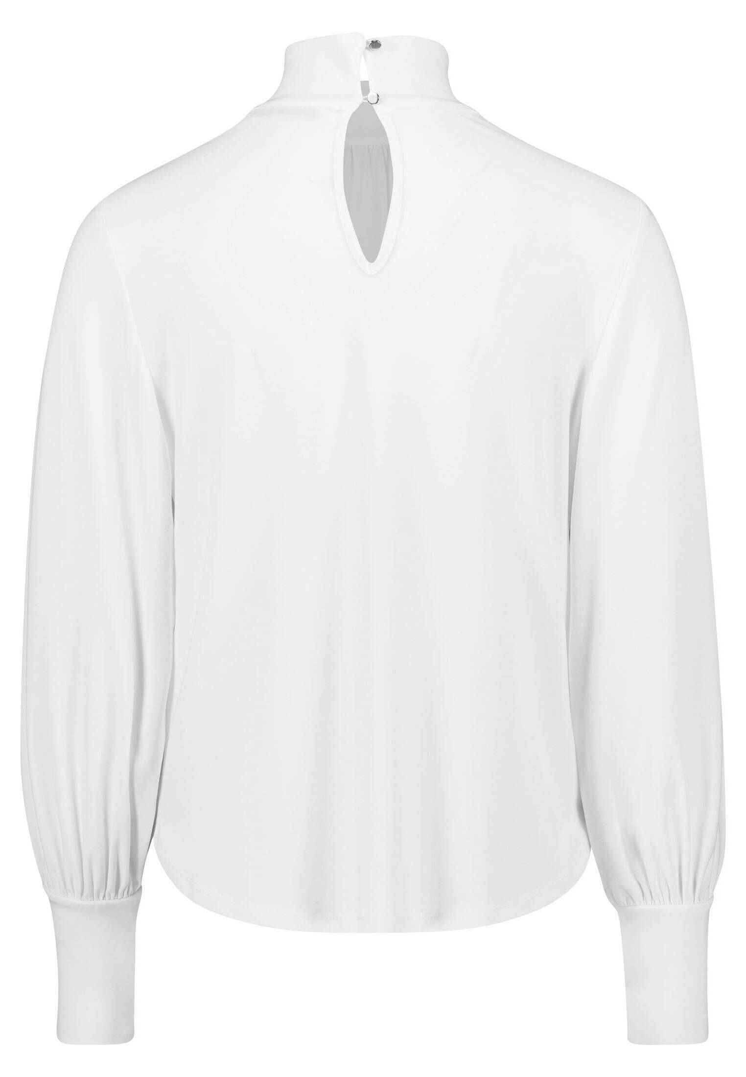 zero| Damen Shirt mit Stehkragen