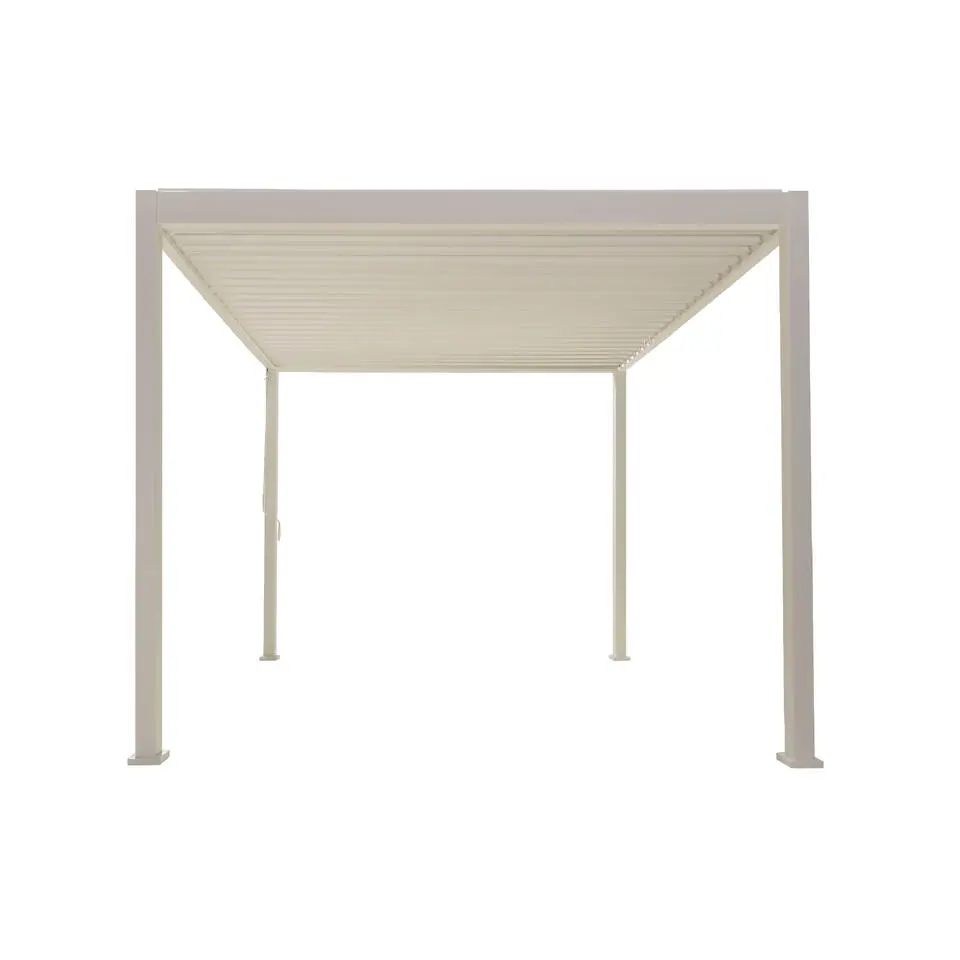 Mirador Deluxe terrasoverkapping 300 x 400 cm grijs