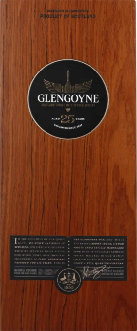 GLENGOYNE 25 YEARS SINGLE MALT 70CL