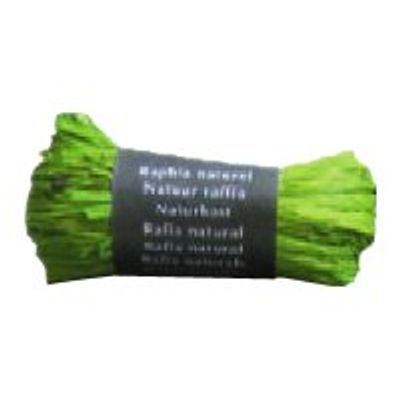 Maildor - Pelote de raphia naturel - ruban d'emballage 50 g - vert anis