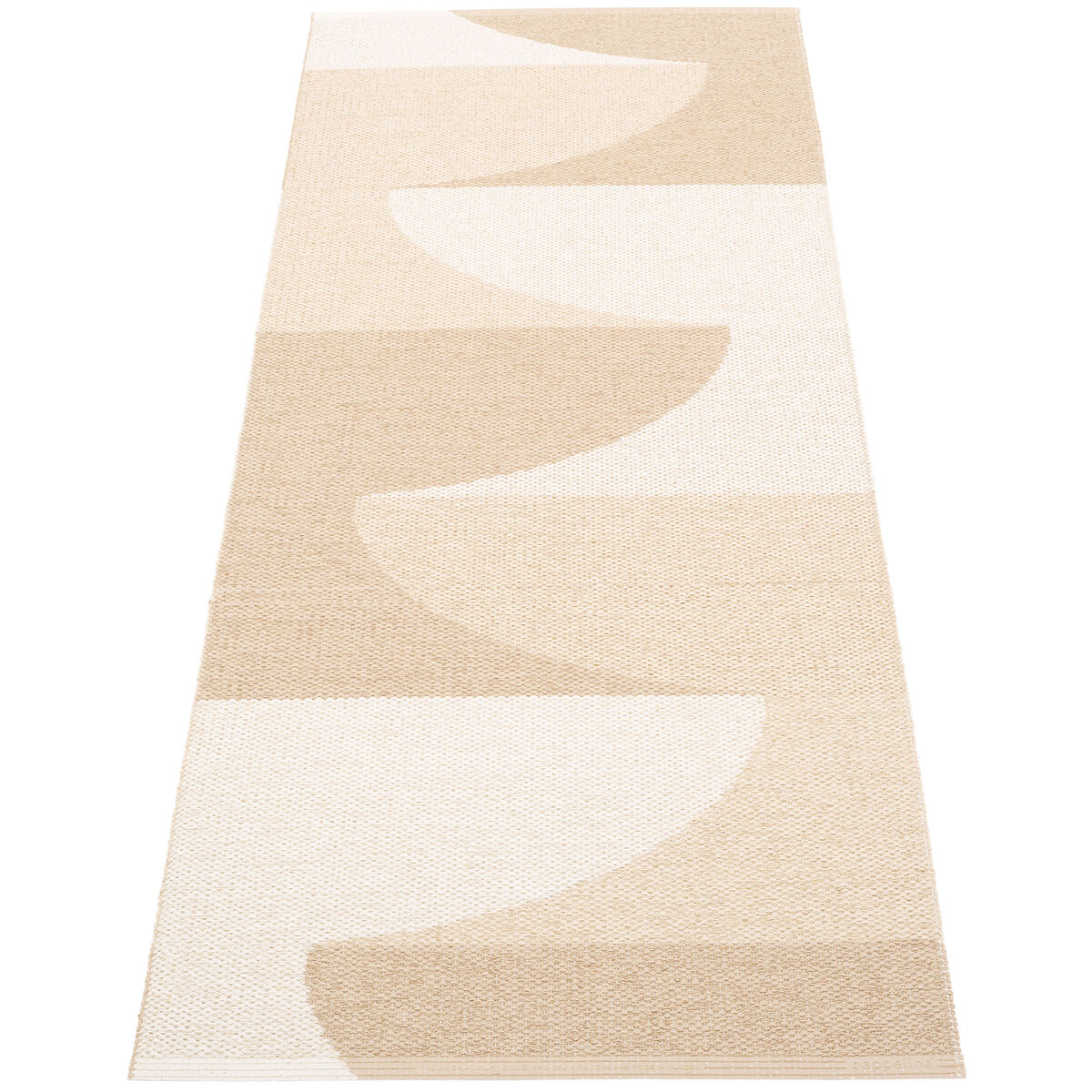 Pappelina Hill teppe 70 × 180 cm, vanilla/beige/cream