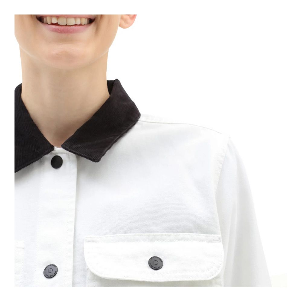 Vans DRILL CHORE - Veste Femme marshmallow