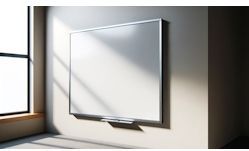 IVOL - Whiteboard Premium - Magnetisch - Emaille - 80 x 110 cm