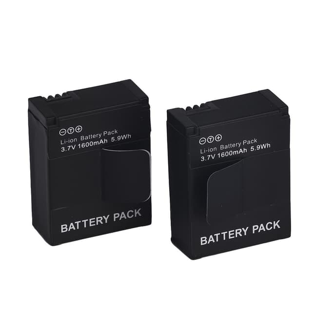 1600mAh AHDBT-201 AHDBT-301 Batteriudskiftning til GoPro Hero 3 3+