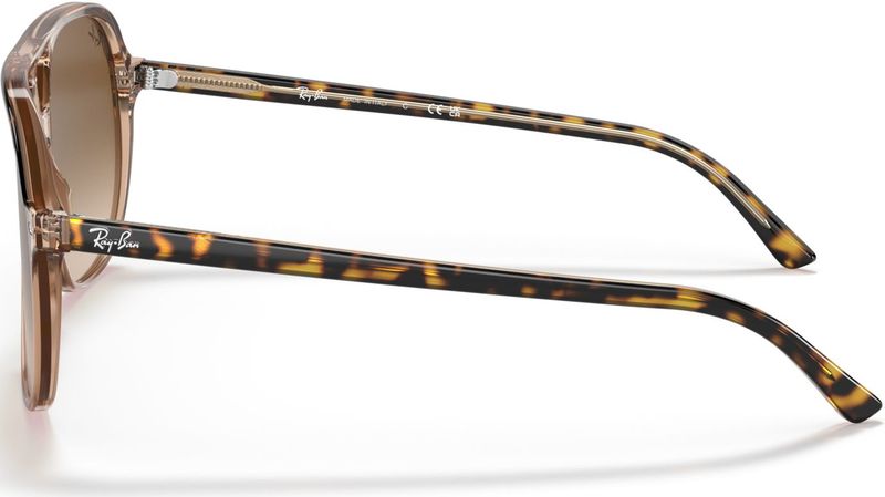 Ray Ban RB2198 129251 Bill Havana on Transparent Brown Clear Gradient Brown
