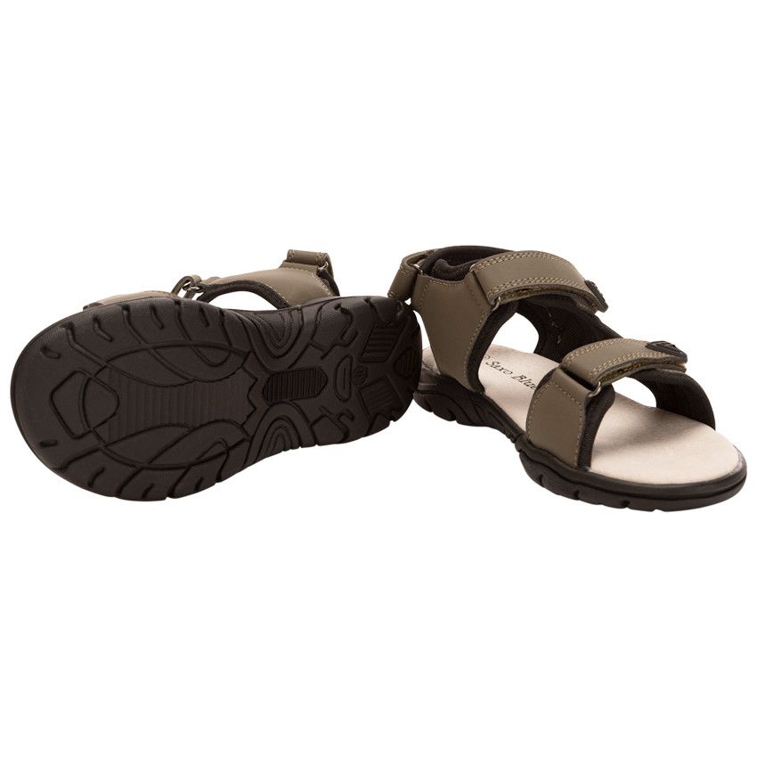 Sandales à scratchs pour garçon - Kaki