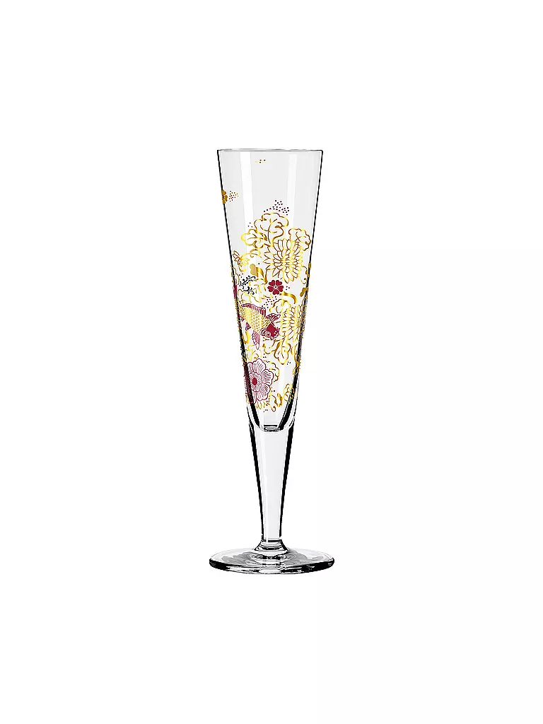 RITZENHOFF Champagnerglas Goldnacht 2022 #23 Kathrin Stockebrand gold