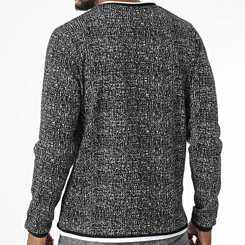 Pull Mueller Noir Blanc