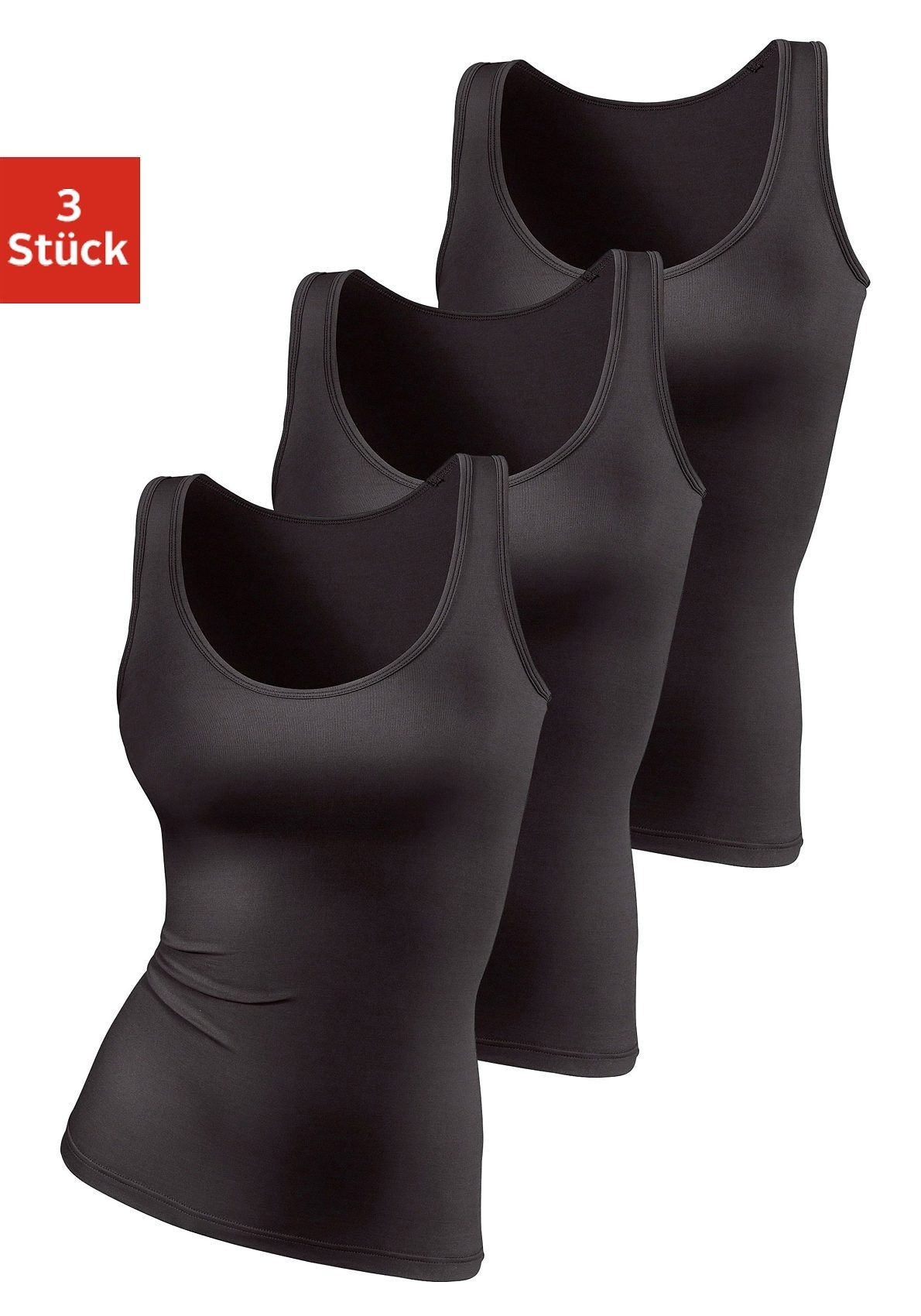 Vivance active Unterhemd , aus weicher Microfaser, Tanktop, Unterziehshirt