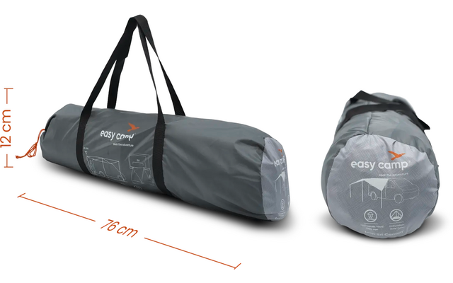 Easy Camp Lom Tri Sonnensegel 250 x 500 cm