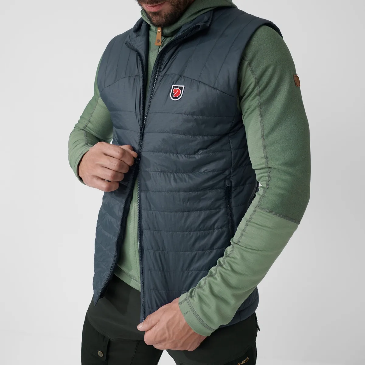 Fjällräven Men's Expedition X-Lätt Vest Green
