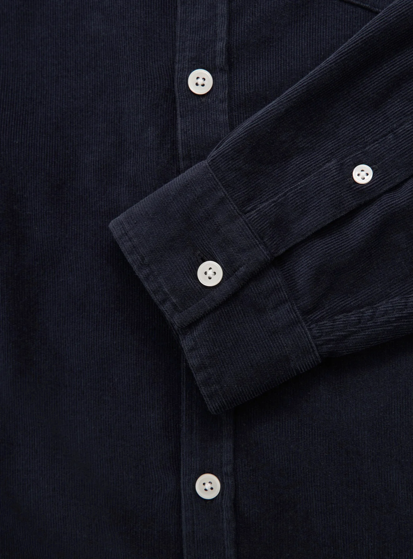 Chemise Tribeca en velours Navy