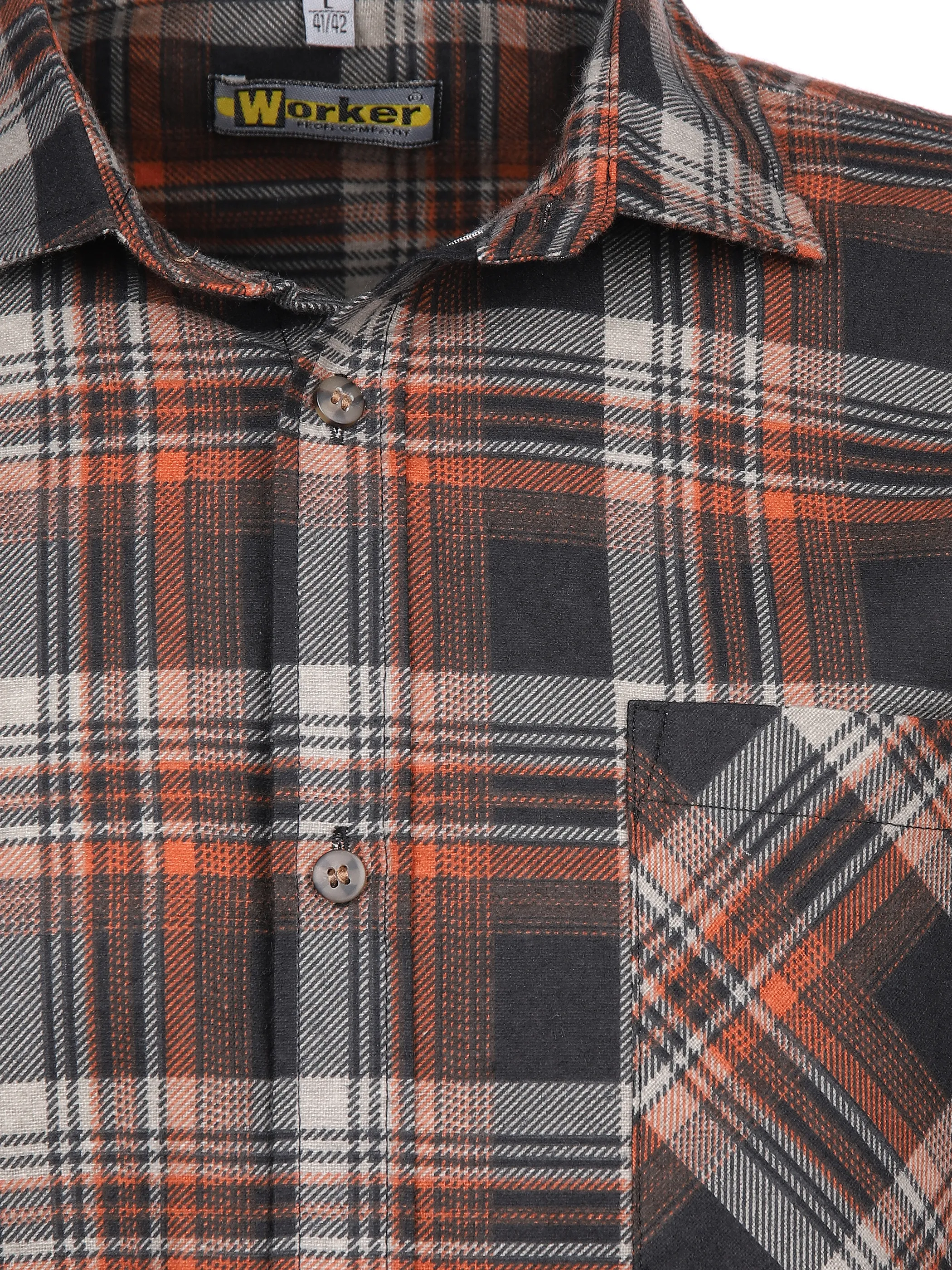 Herren Flanellhemd