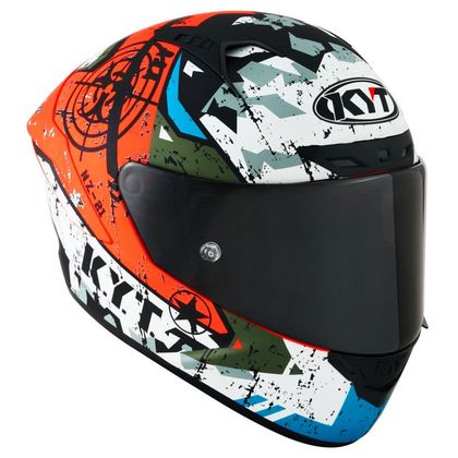 Casque KYT NZ-RACE BLAZING - Rouge