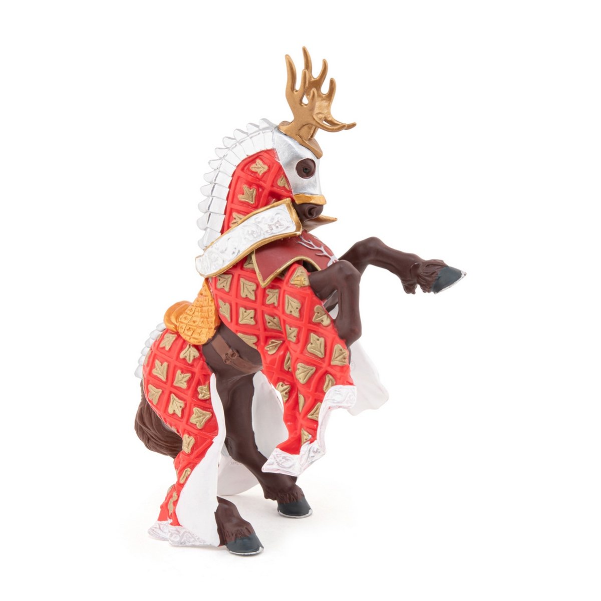 Cheval du Maître des armes cimier cerf