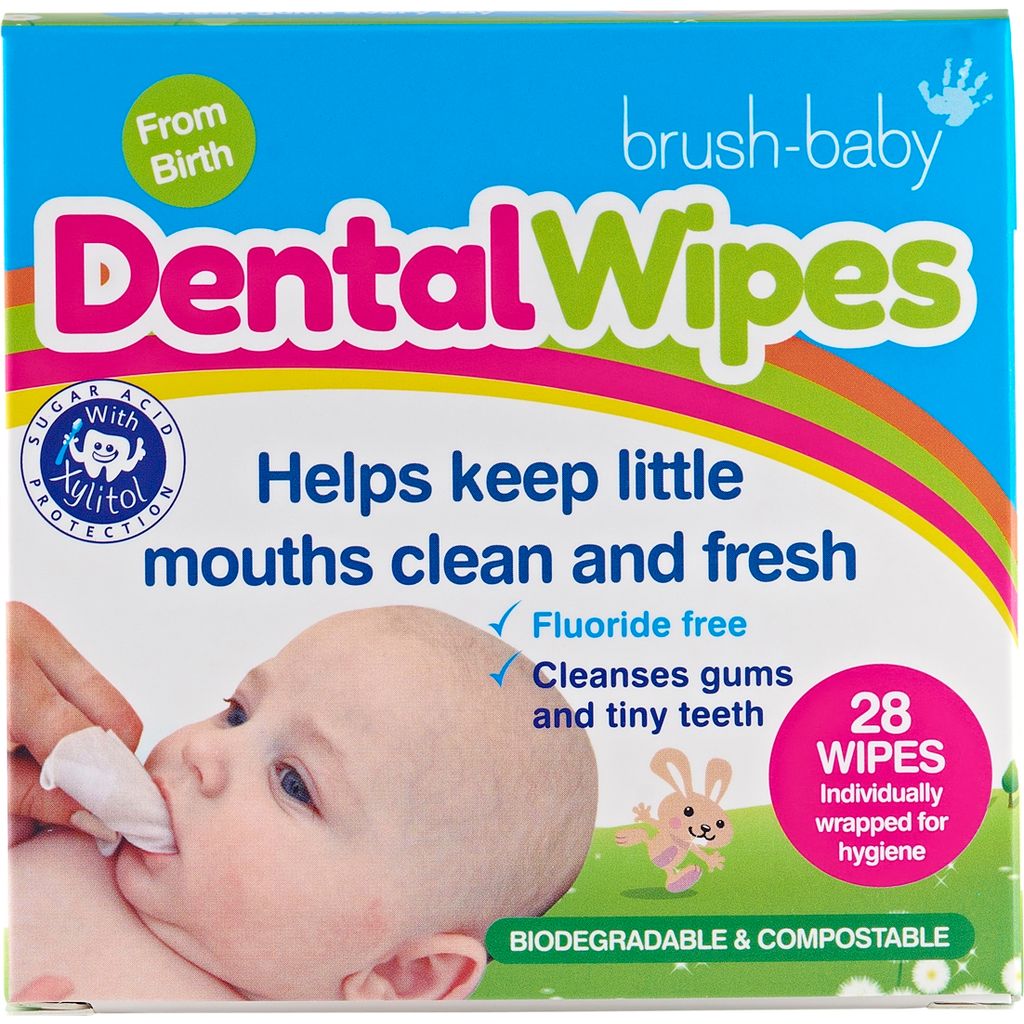 Brush-BabyBrush-Baby   Zahnreinigungstücher 28er Pack