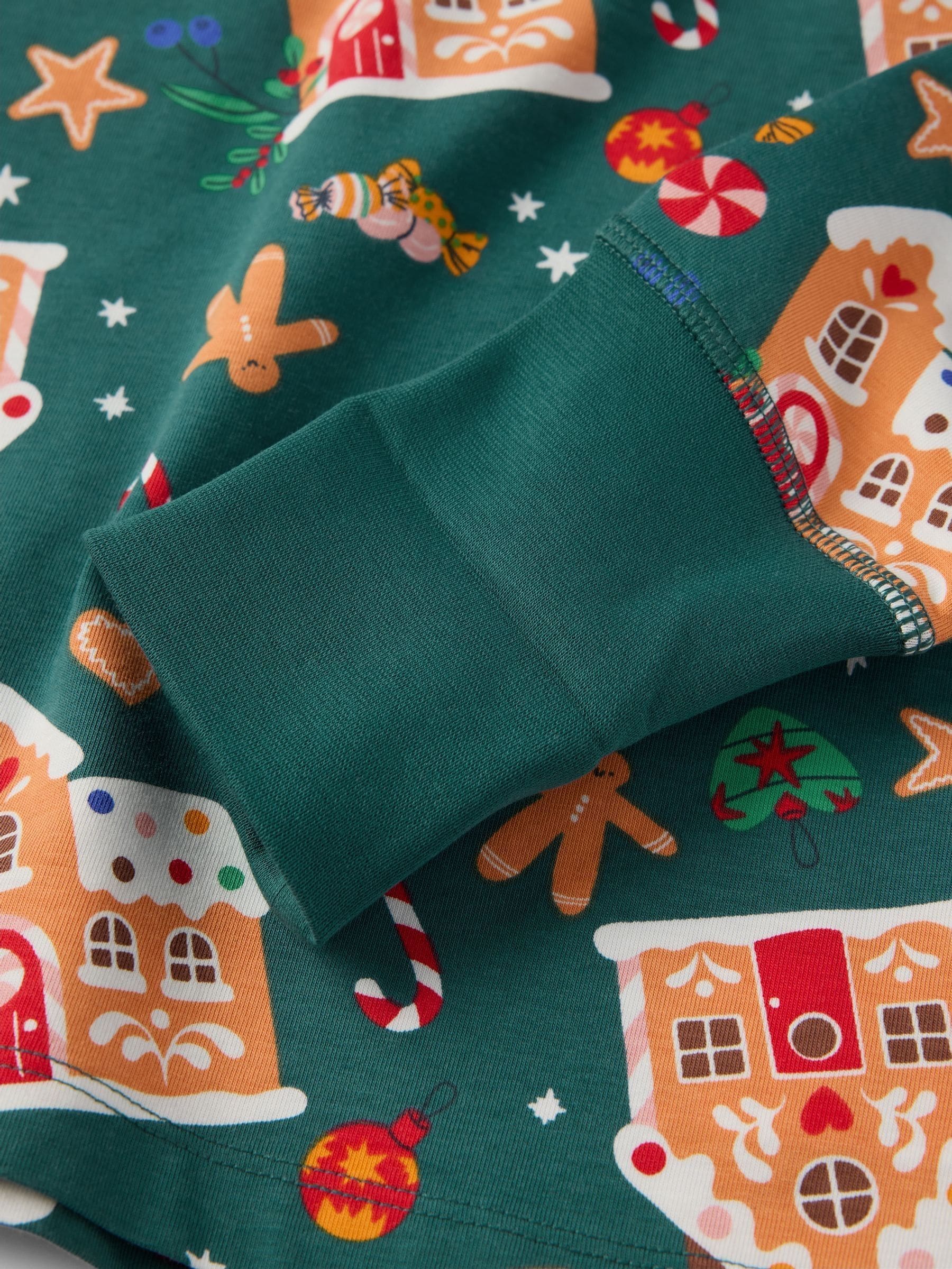 Groen - Polarn O. Pyret Printed Pyjamas