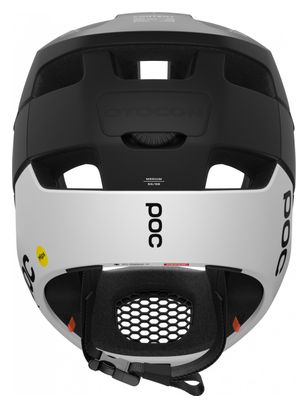 Casque Poc Otocon Race MIPS Noir/Blanc Matt