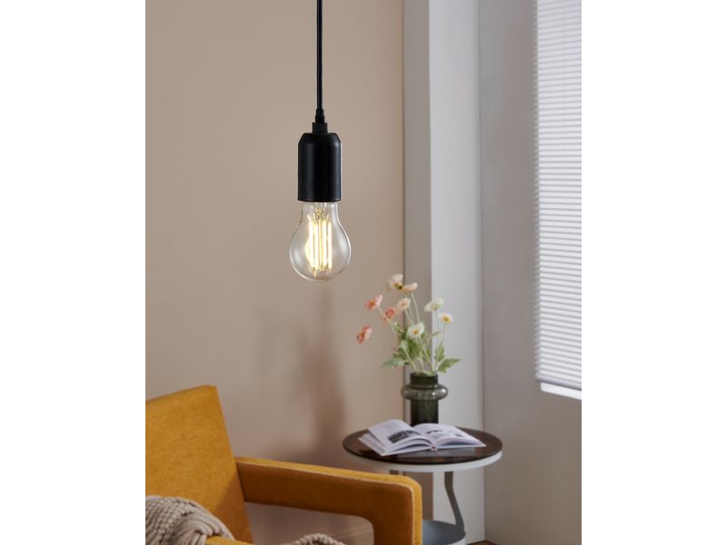 EGLO Leuchten Lampe 3.8 W E27 Warmweiss LED-Leuchtmittel mit klarem Glas