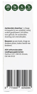 AOV 408 Vitamine D3 Druppels 25ML