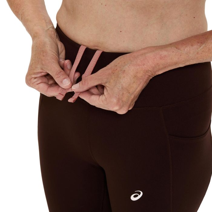 Asics Dame Lange tights Nagino Run Tight Brun