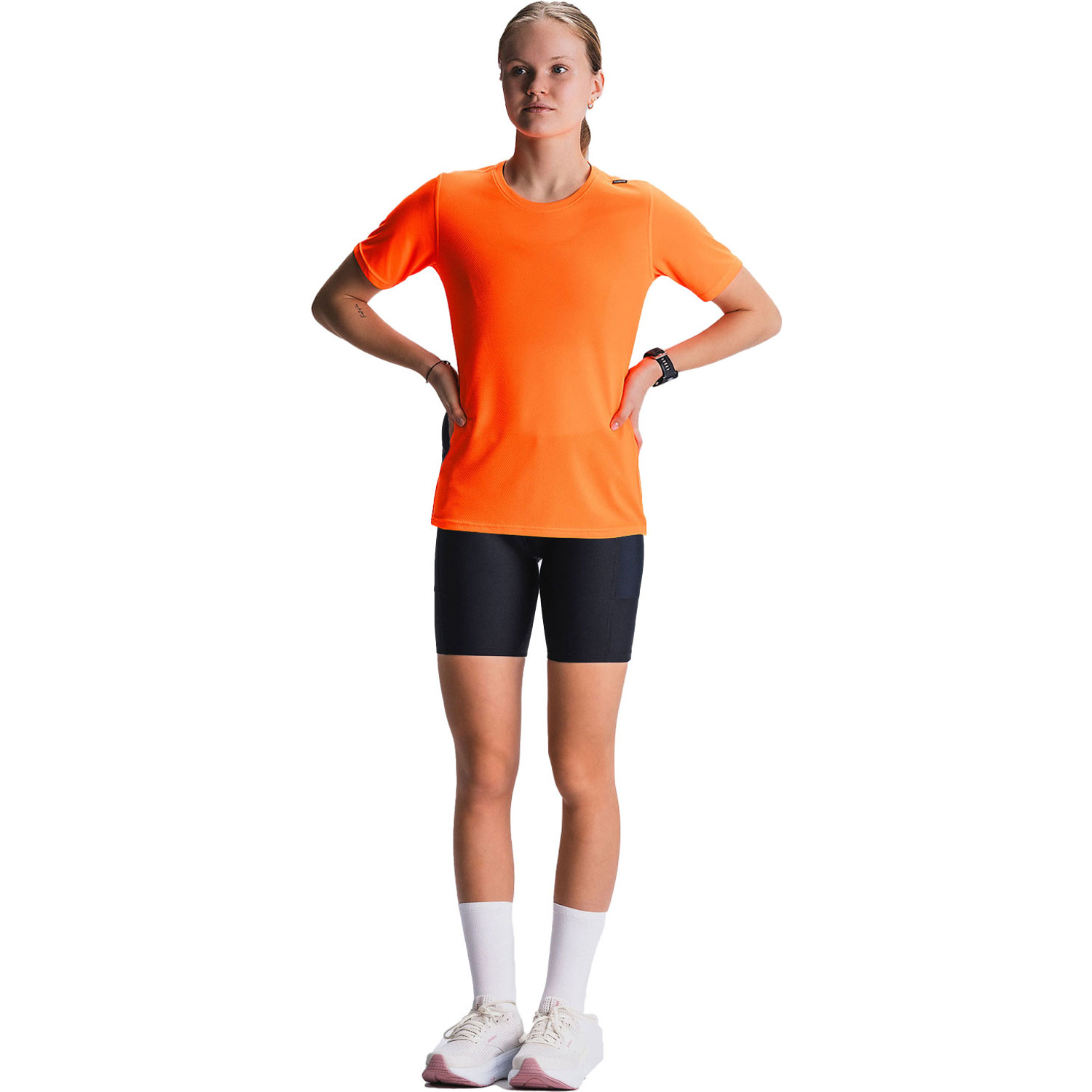Fusion Run Shirt Korte Legging Set Dames