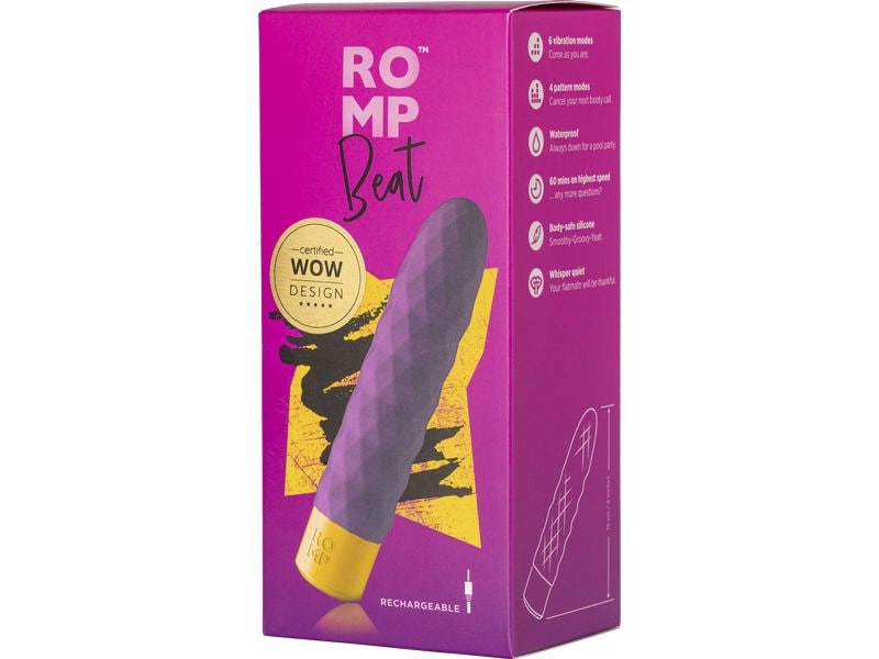 Romp Vibrator Beat Vibrator garantiert ein intensives Erlebnis