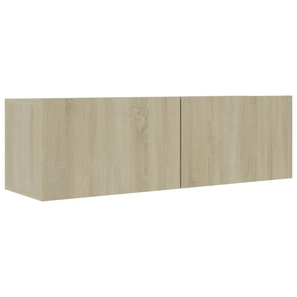 vidaXL - Tv-meubel - Bruin - Bewerkt hout