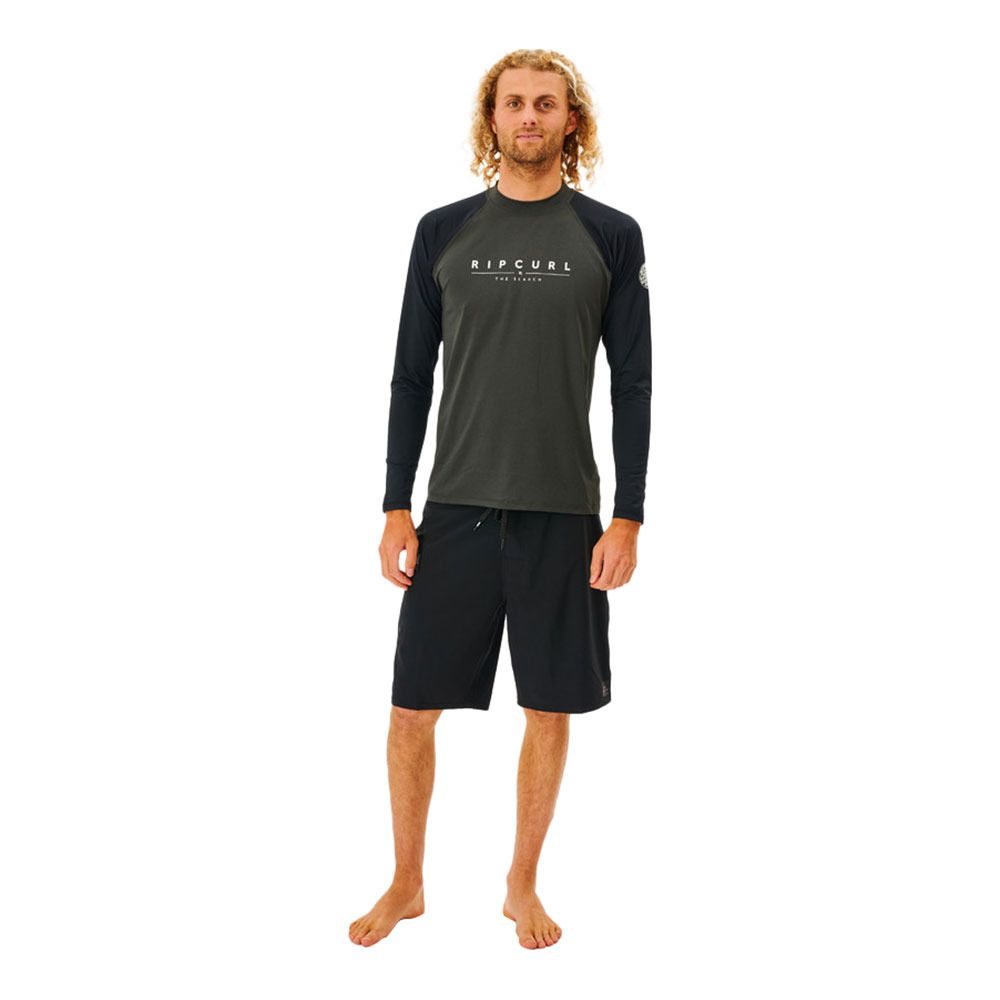 Rip Curl SHOCKWAVES - Lycra Homme black marled