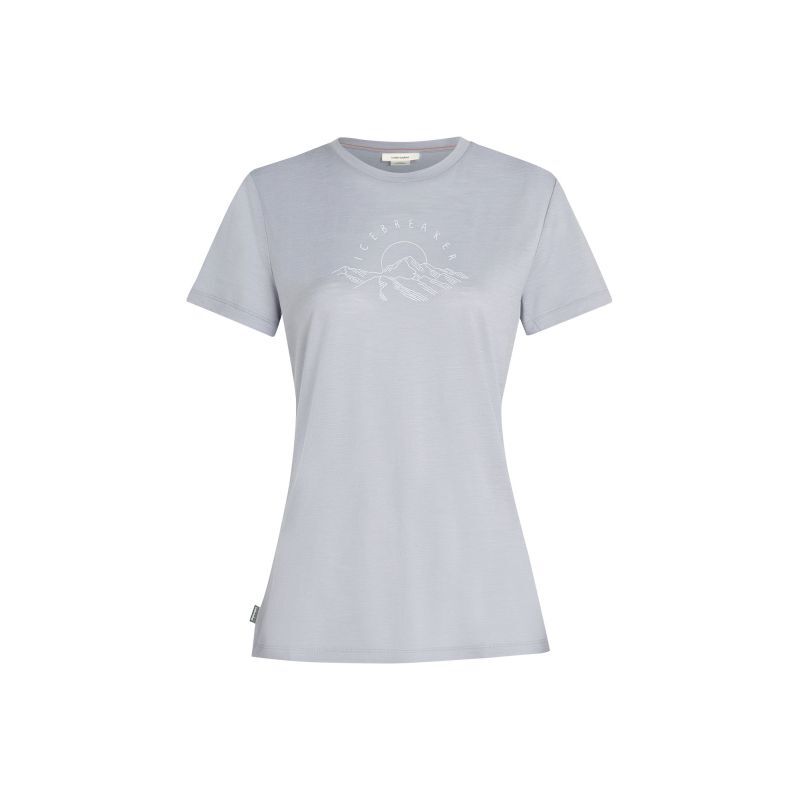 Merino 150 Tech Lite SS Tee Sunrise Sumit - T-shirt en laine mérinos femme