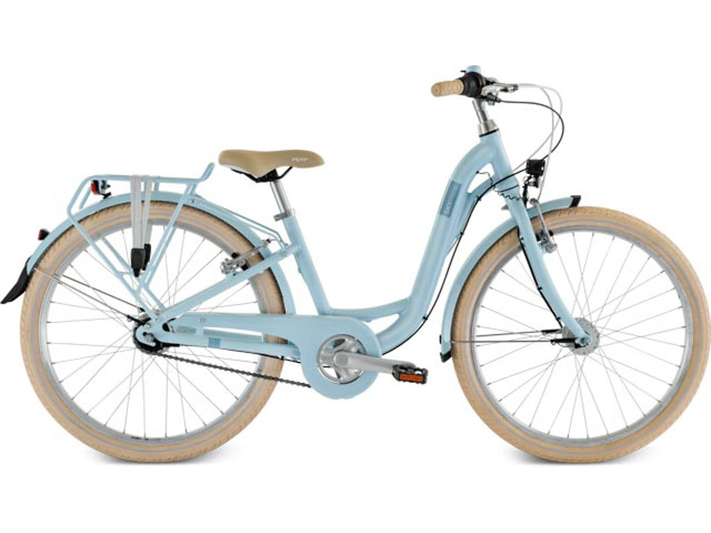 Puky Skyride 24-7 Classic Alu. børnecykel retro blå