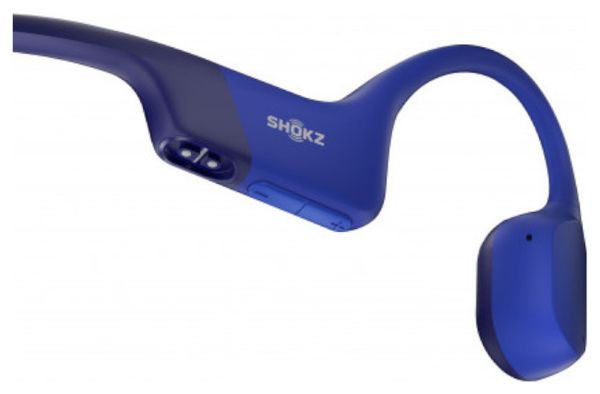 Casque Bluetooth à conduction osseuse Shokz OpenRun Bleu