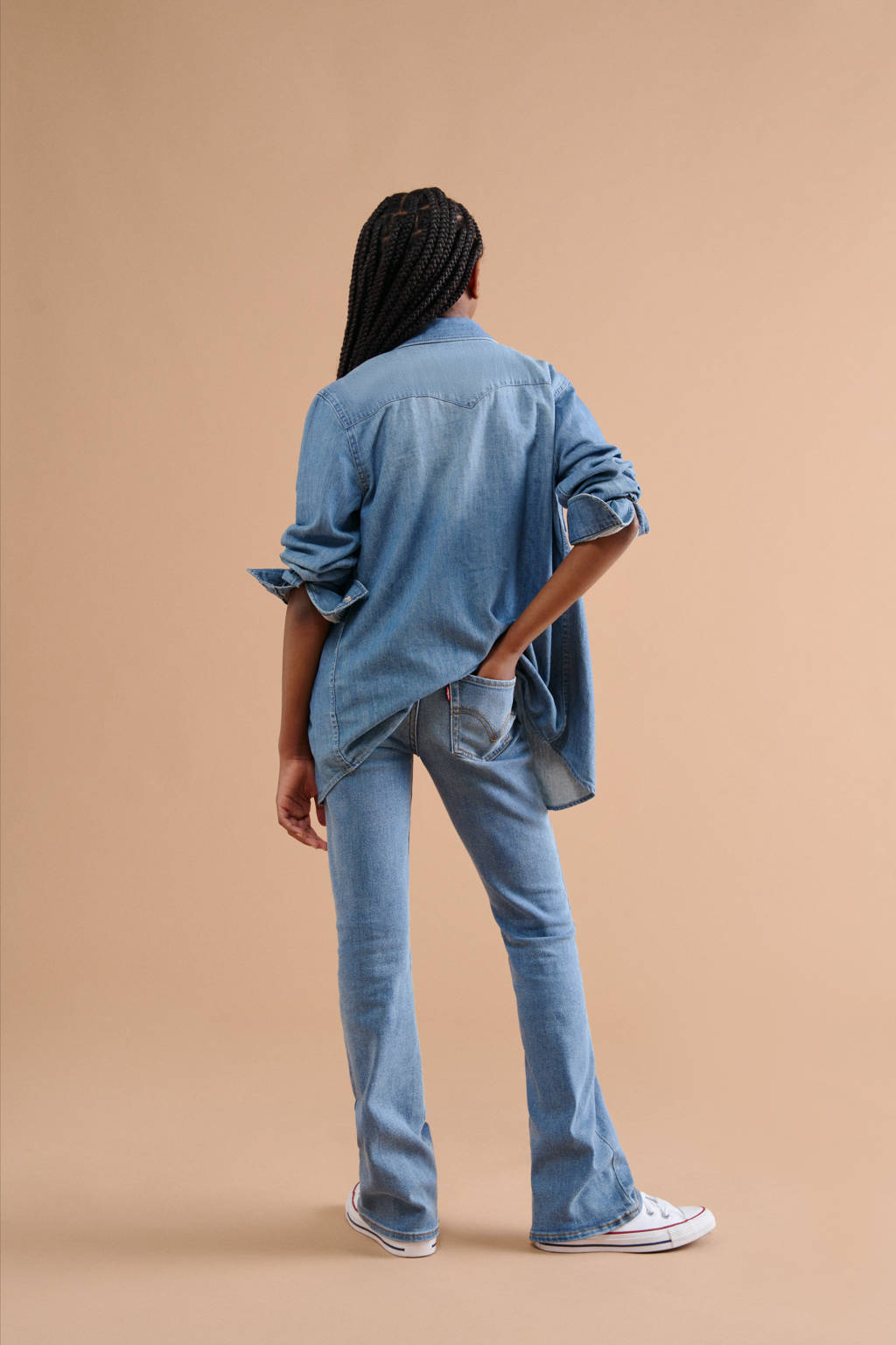 Levi's 726 high waist flared jeans CLEAN GETAWAY