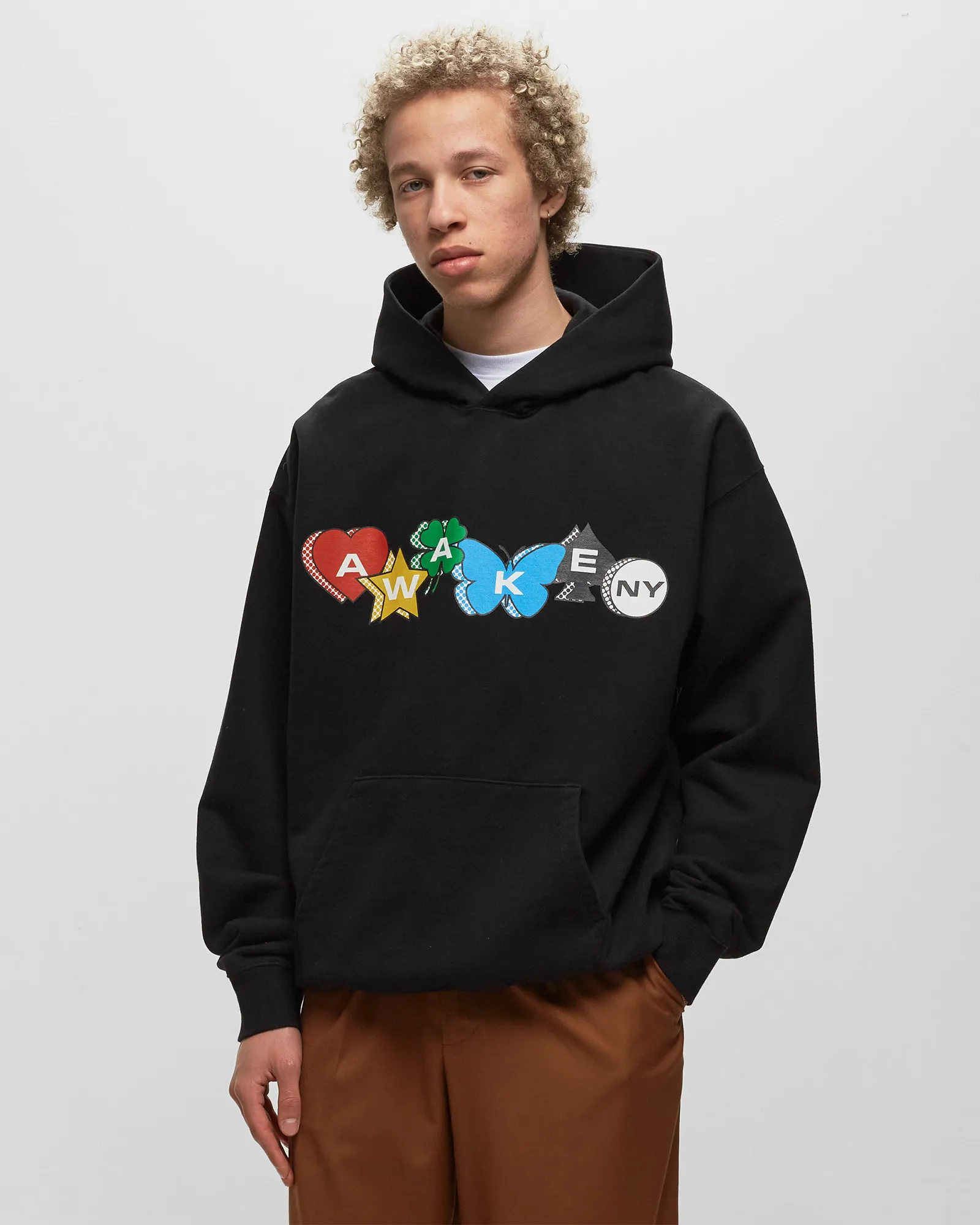 Awake PRINTED CHARM LOGO HOODIE