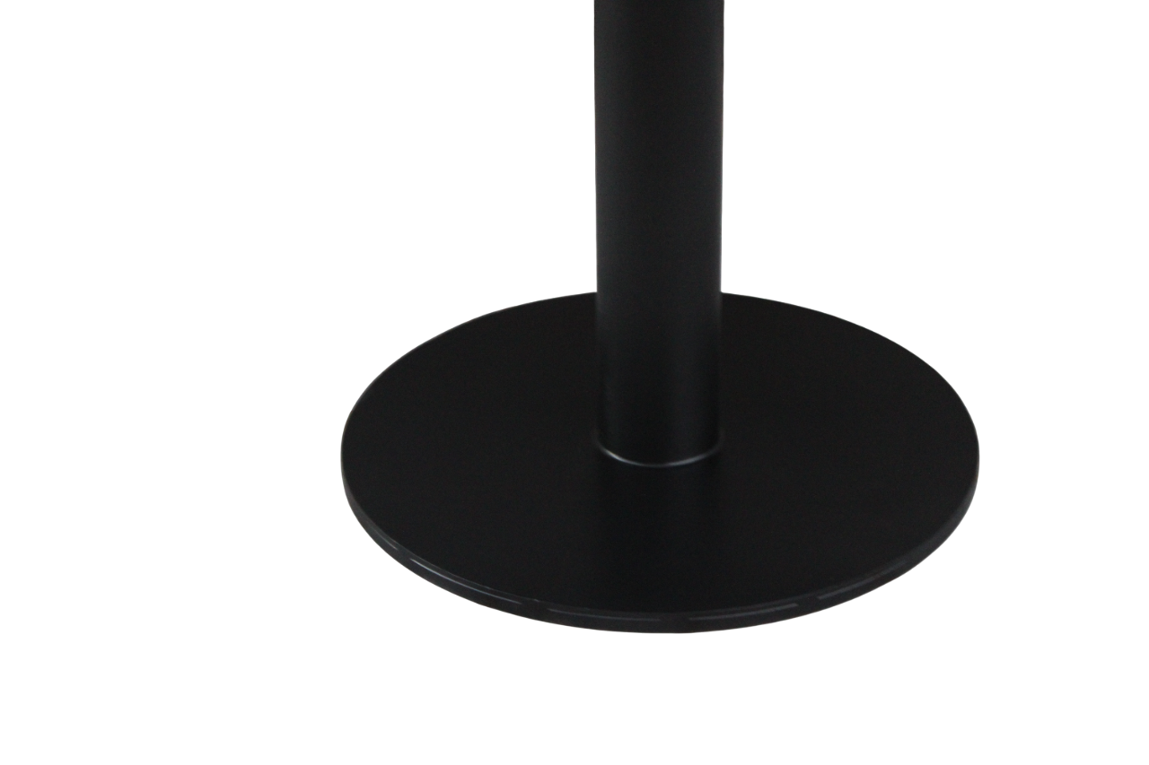 Eettafel Berlijn rond 130cm zwart