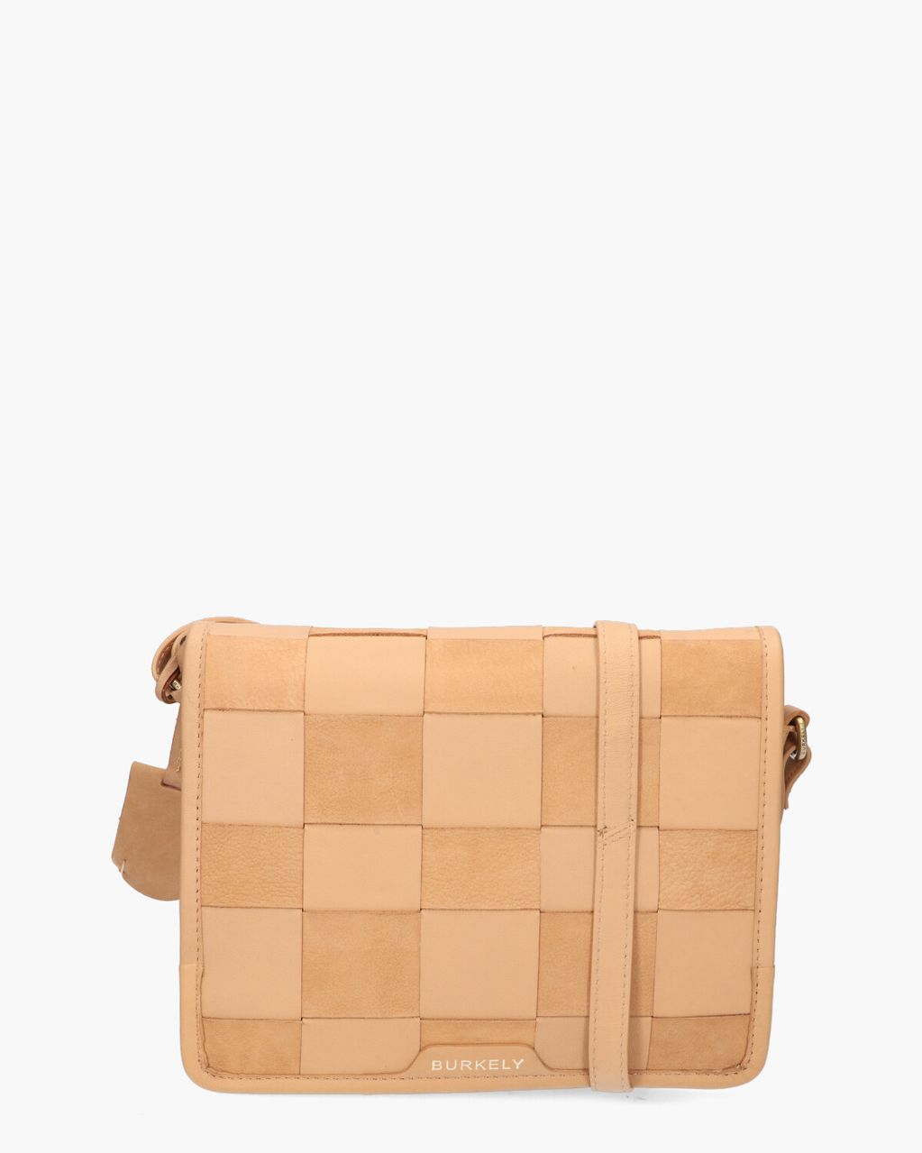 Burkely Even Elin Double Pocket Flap Beige Tas
