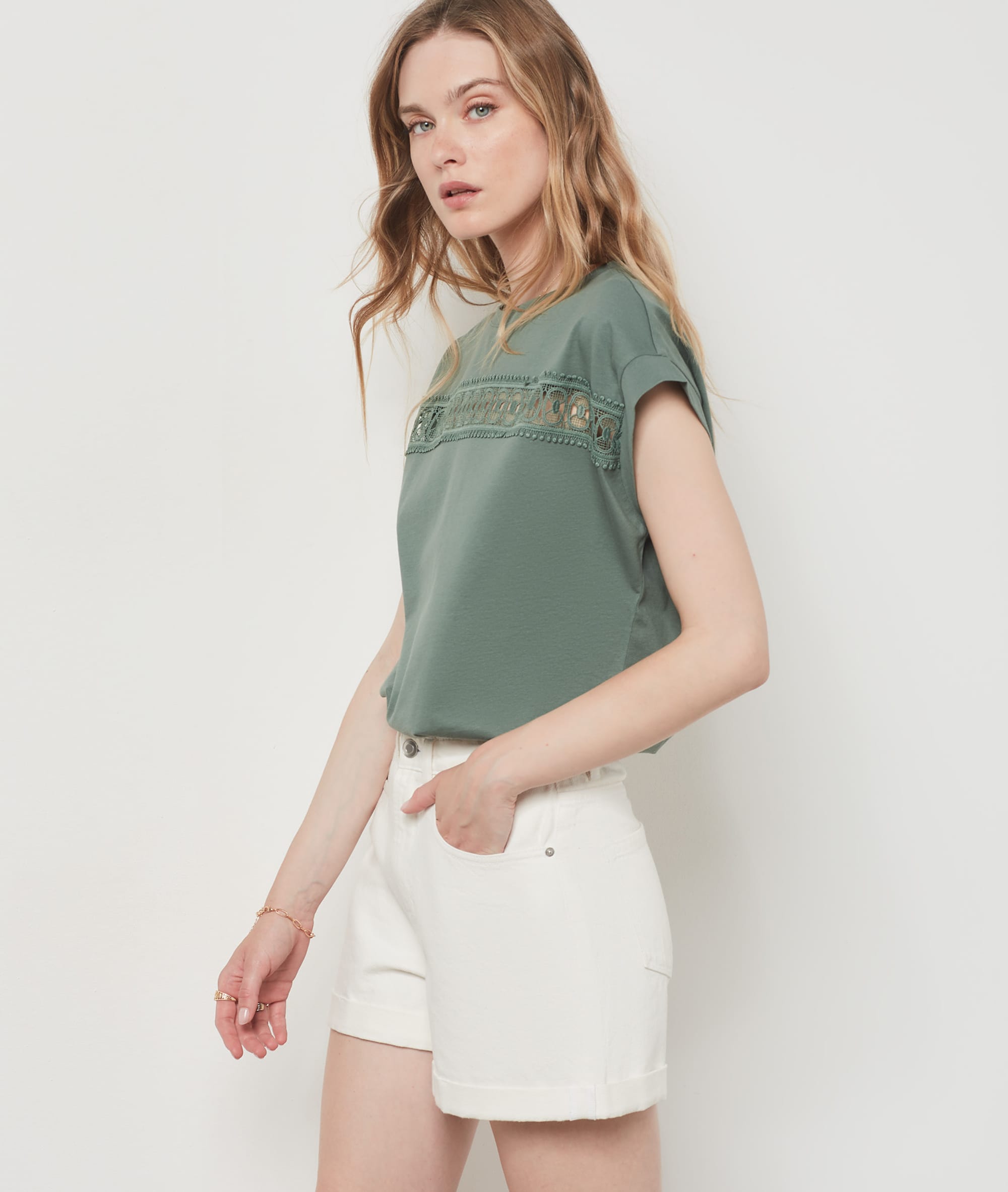 T-shirt manches courtes 100% coton