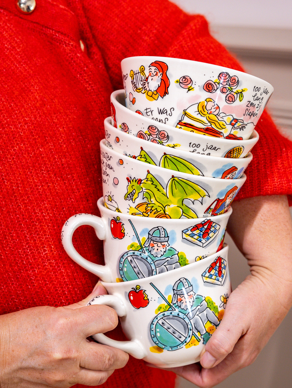Kom 14cm Efteling De Kleren van de Keizer