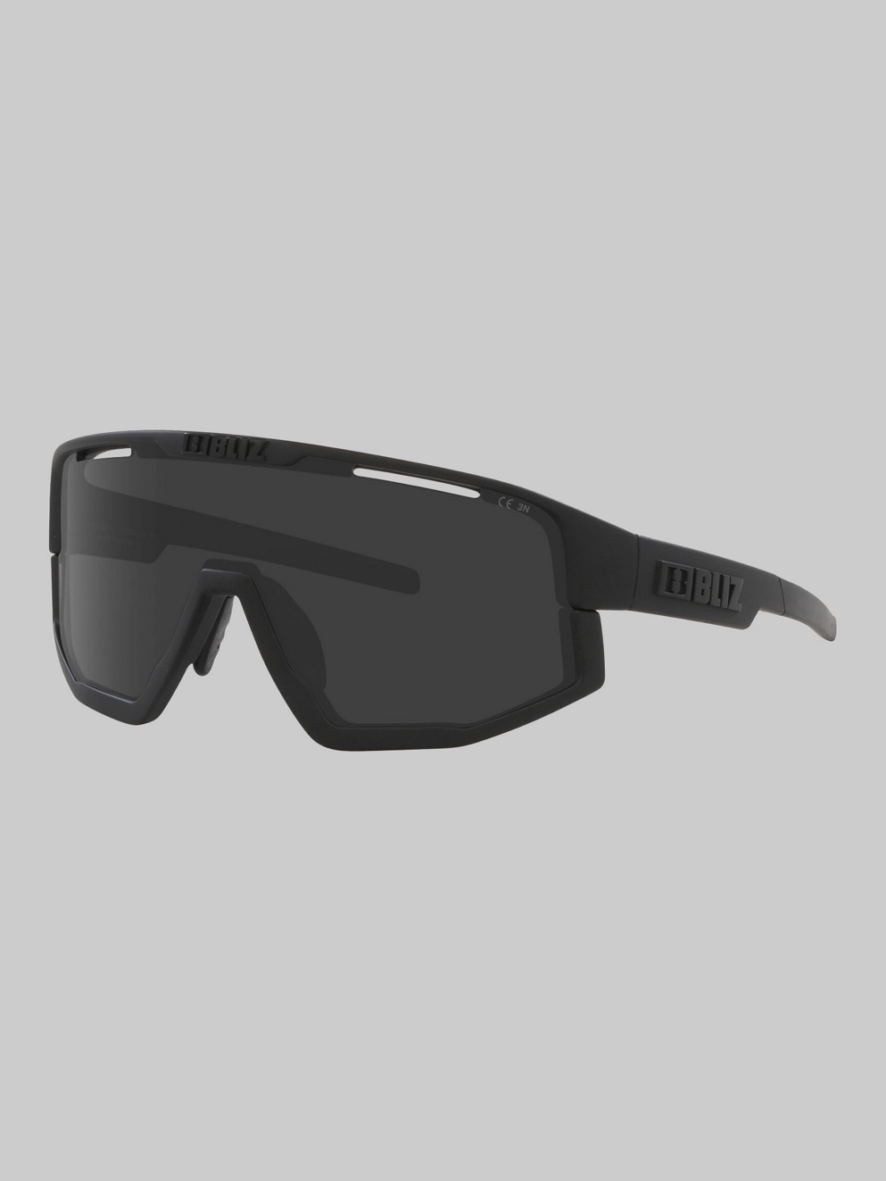 BLIZ Active Eyewear Fusion Small Matt Black Sunglasses smoke