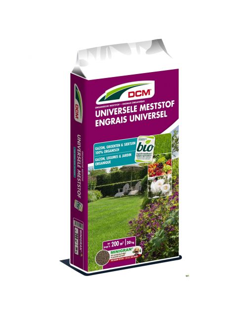 Dcm Meststof Universeel - Siertuinmeststoffen - 100 m2 10 kg (Mg)