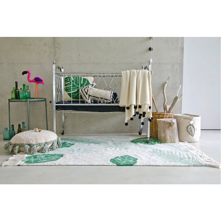 Lorena Canals Coussin de sol Circle | Vert