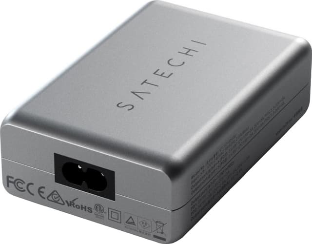 Satechi dual USB-C og USB-A oplader ST-TC100GM-EU